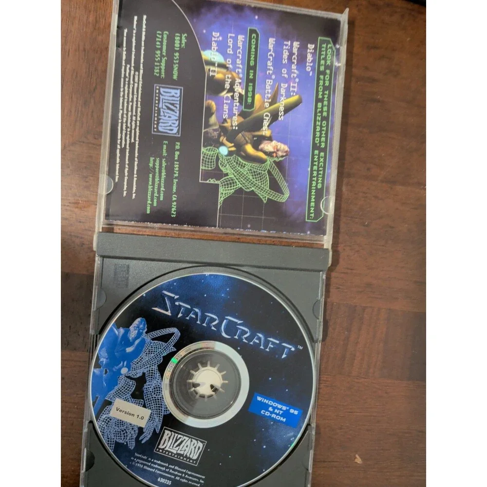 Blizzard Entertainment StarCraft (PC Windows 95/NT, CD-ROM, 1997)